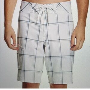 Mossimo Swim Trunks Board Shorts Below Knee Front Tie 34 NWT 83